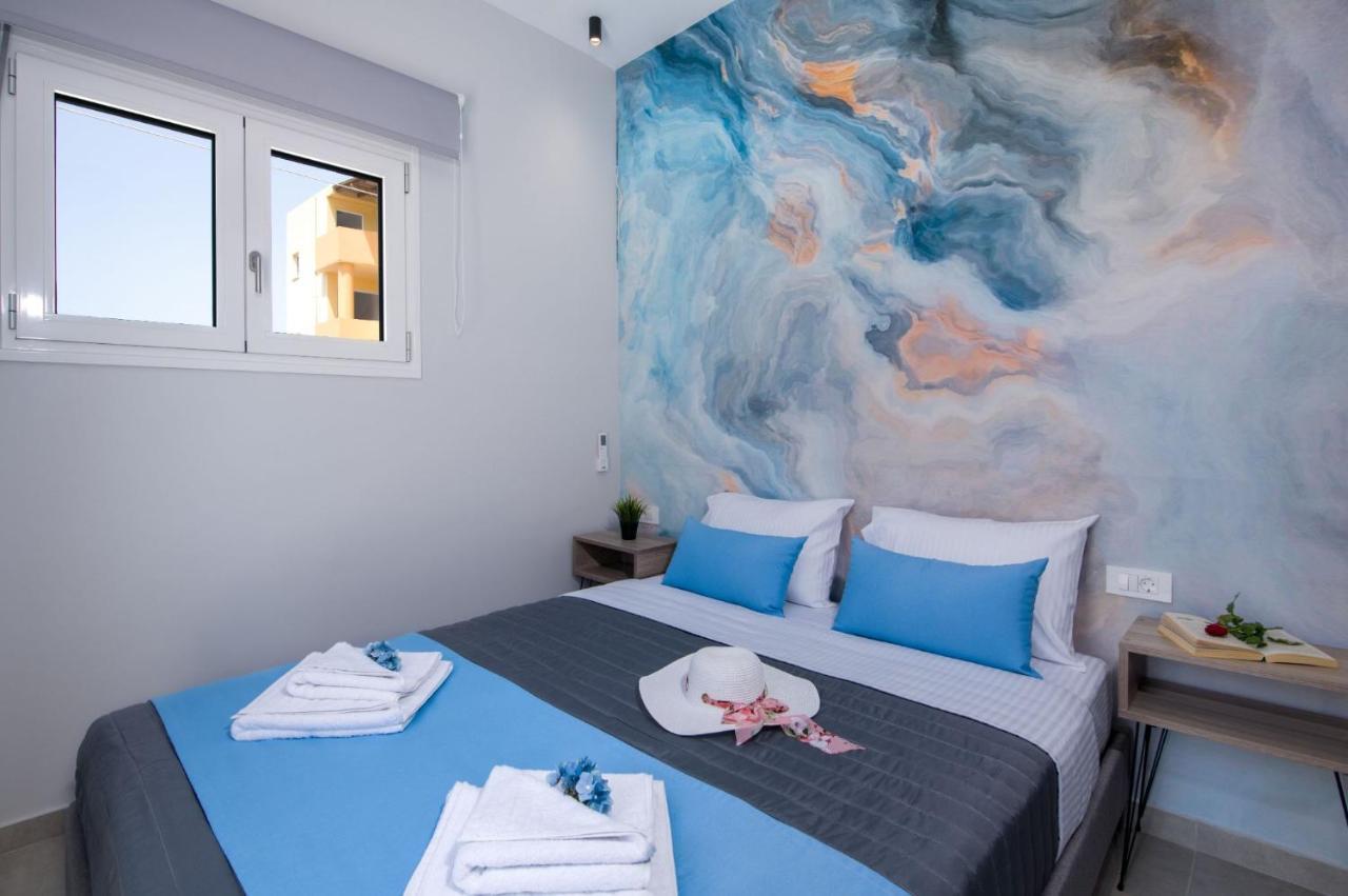 Luxury Villa Eva-Mari With Jacuzzi, 50M From The Beach สตาโลส ภายนอก รูปภาพ